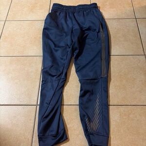 Nike Big Boys Dri-FIT Training Pants Navy Blue Size XL